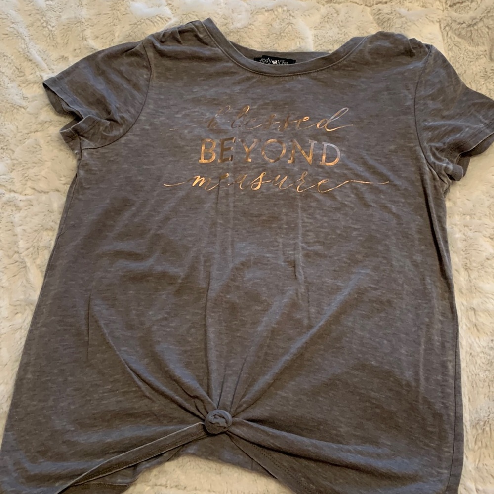 Girls size L(14) short sleeve shirt